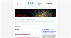 Desktop Screenshot of cxnets.org